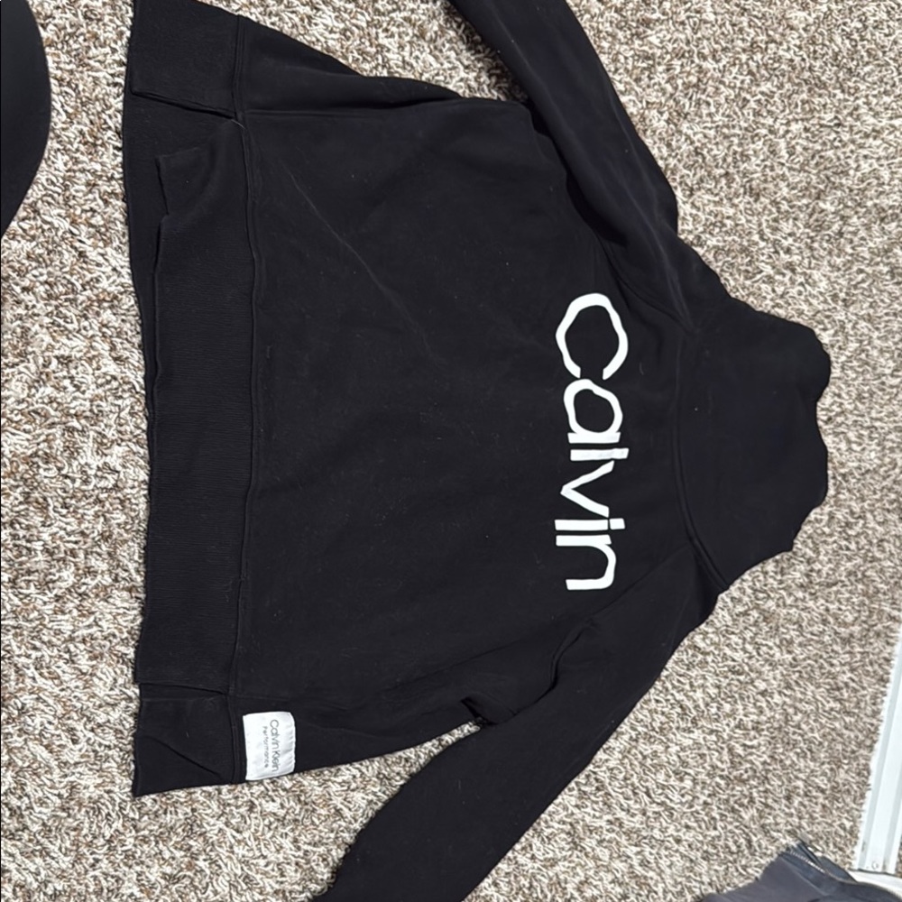 Calvin Black Hoodie